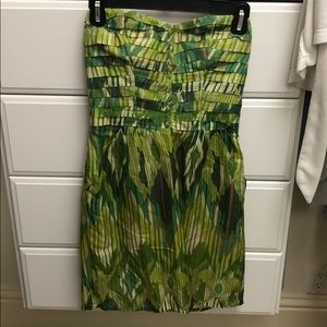 Green Charlie Jade mini dress